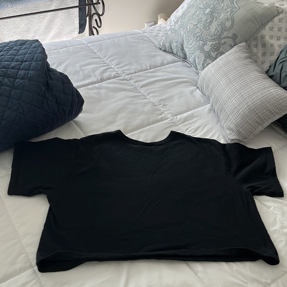CHAMPION black cropped Tshirt - Picture 4 of 4